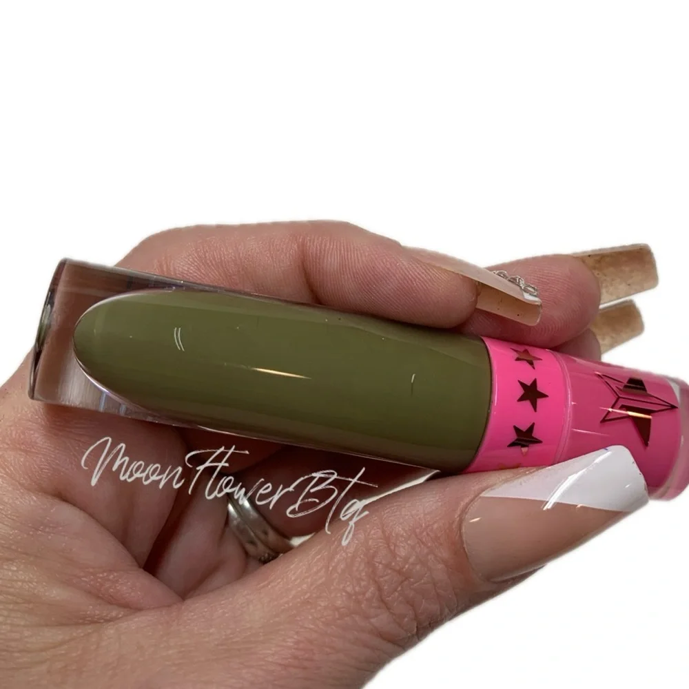 Jeffree Star Dead Presidents Velour Liquid Lipstick Olive Green Matte